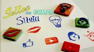 Cómo hacer SELLOS PERSONALIZADOS con CUTTER y BORRADORES [upl. by Mannuela476]