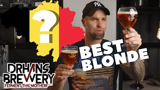 Belgian Blonde Ale  Grimbergen vs Leffe  Beer review vlog [upl. by Ymeon318]