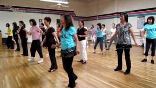 Cumbia Semana Line Dance  Demo amp Walk Through [upl. by Richie420]