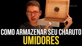 Como armazenar seus charutos  Umidores [upl. by Nywde]