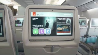 Cabin Tour  New Emirates Boeing 777300ER [upl. by Alcock74]