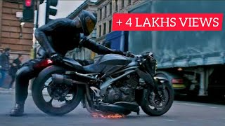 HOBBS VS SHAW BIKE CHASE  Bike rider [upl. by Gorrono]