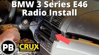 1999  2005 BMW 3 Series E46 Radio Install [upl. by Erdnua]