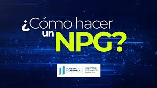 ¿Cómo hacer un NPG [upl. by Haissem]