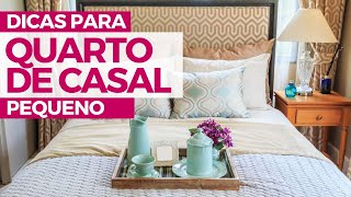 17 DICAS para Quarto de Casal Pequeno  SIMPLICHIQUE [upl. by Rivera169]