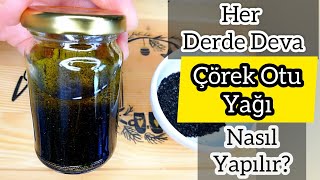 Çörek Otu Yağı Nasıl Yapılır Çörek Otu Yağı Faydaları Nelerdir Çörek Otu Yağı Nasıl Kullanılır [upl. by Nirret551]