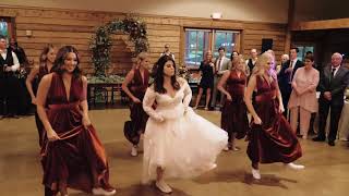 Surprise Bridesmaids Dance at Wedding [upl. by Arahs47]