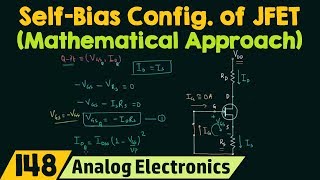 SelfBias Configuration of JFET Mathematical Approach [upl. by Neelyam]