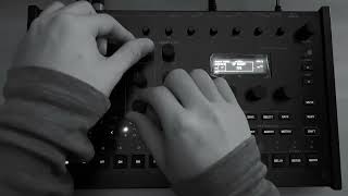 Live performance  Drumlogue  Techno DEMO [upl. by Enimisaj340]