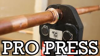 How to ProPress Copper Pipes Pros amp Cons  GOT2LEARN [upl. by Ramedlaw724]