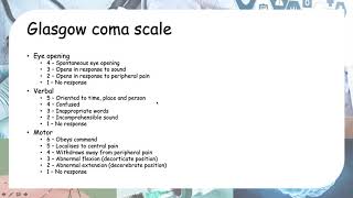 Glasgow coma scale [upl. by Assirahc]