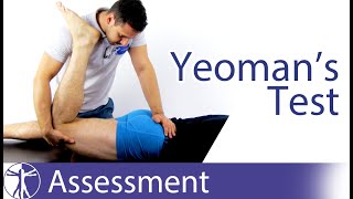 Yeomans Test  Sacroiliitis [upl. by Oliy]