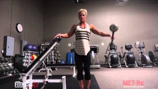 Lateral Raise Using Barbell [upl. by Munroe312]