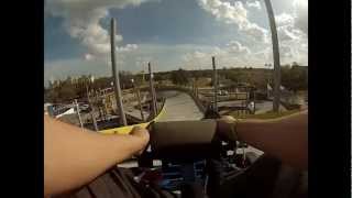 Fun Spot USA  The Vortex  Go Karts  Kissimmee Florida  Old Town  POV  HD [upl. by Llemij]