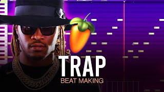 How to Make Trap Beats • FL STUDIO Beginner • Rhythm [upl. by Kiel]