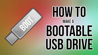 How to create a bootable USB Drive [upl. by Llerot]