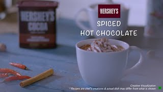 HERSHEYS Spiced Hot Chocolate  100 Recipes With HERSHEYS Syrup [upl. by Ranique]