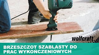 Cięcie piłą szablastą po prostej i po krzywej  wolfcraft [upl. by Lladnik240]