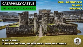 Caerphilly Castle  The Largest in Wales 2nd in Britain [upl. by Cyril]