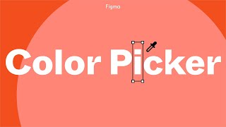 Figma Tutorial Color Picker [upl. by Aurelius722]