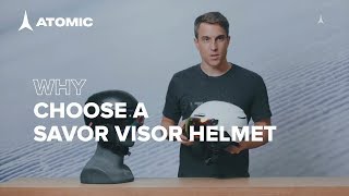 Why choose an Atomic Savor Visor helmet [upl. by Aihsal]