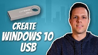 How to create a Windows 10 Installation USB [upl. by Maximilianus]