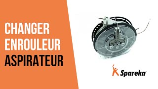 Comment réparer votre aspirateur  Remplacer lEnrouleur [upl. by Hewett]