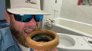 HOW TO INSTALL A TOTO TOILET [upl. by Aleakim]