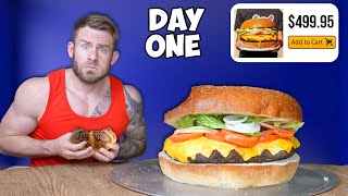 I Ate The Biggest Foods on the Internet for 10 Days [upl. by Jehu]