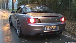 400HP Single Turbo Honda S2000  BRUTAL Accelerations amp Sounds [upl. by Akihsal]