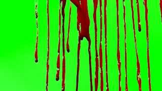 FREE  Blood Drizzle  Green Screen [upl. by Nahtanoy322]