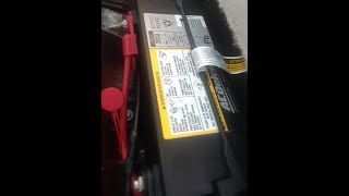 Buick Lucerne Battery Location and How to Jump Start [upl. by Dambro517]