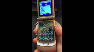 Motorola RAZR V3  Ringtones [upl. by Ayana]