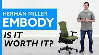 Herman Miller Embody Office Chair Is It Worth It [upl. by Itirahc]