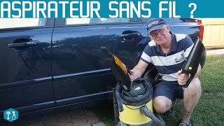 Aspirateur voiture avec ou sans fil [upl. by Airamak573]