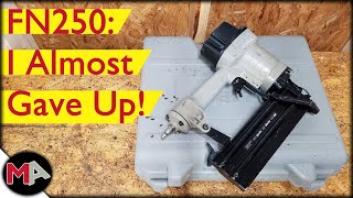 Fixing a Porter Cable Finish Nailer [upl. by Essile955]