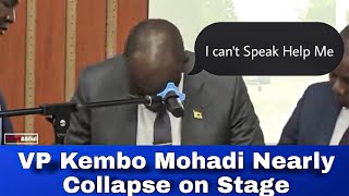 Breaking 😳 Kembo Mohadi Nearly Collapse on Stage [upl. by Oderf960]