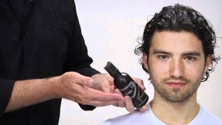 Aveda  How to Style Men’s Long amp Curly Hair [upl. by Wisnicki910]