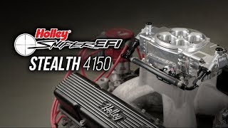 Holley EFI Sniper Stealth 4150 [upl. by Cherianne]