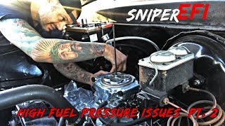 HOLLEY SNIPER EFI High Fuel Pressure Solution [upl. by Andel]