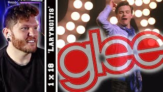 GLEE 1x18 Laryngitis REACTION  First time watching [upl. by Kei]