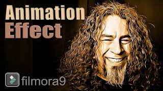 Filmora Animation Effect  Filmora9 Tutorial [upl. by Jovi]