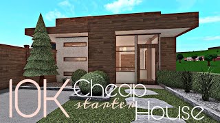 BLOXBURG 10K CHEAP STARTER HOUSE  NOGAMEPASS [upl. by Aisena]