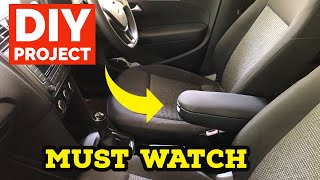 POLO Armrest  DIY 👨‍🔧  Step By Step Installation  AUTO SURGEON [upl. by Tihw301]