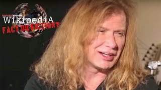 Dave Mustaine  Wikipedia Fact or Fiction Part 1 [upl. by Haase]