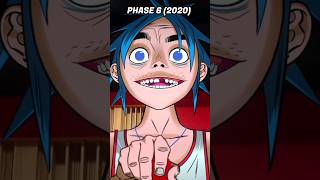 Evolution of 2D Gorillaz 20012023 [upl. by Ttenaej]