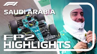 FP2 Highlights  2024 Saudi Arabian Grand Prix [upl. by Nauqyt]