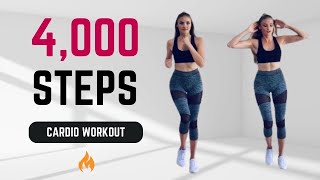 4000 steps indoor walking workout  do it twice and get 8000 steps [upl. by Rae]