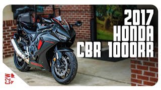 2017 Honda CBR 1000RR  First Ride [upl. by Folberth]