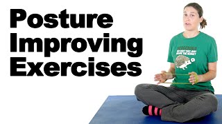 Improve Posture with 5 Easy Exercises  Ask Doctor Jo [upl. by Sirah]